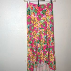 Lilly Pulitzer high low skirt